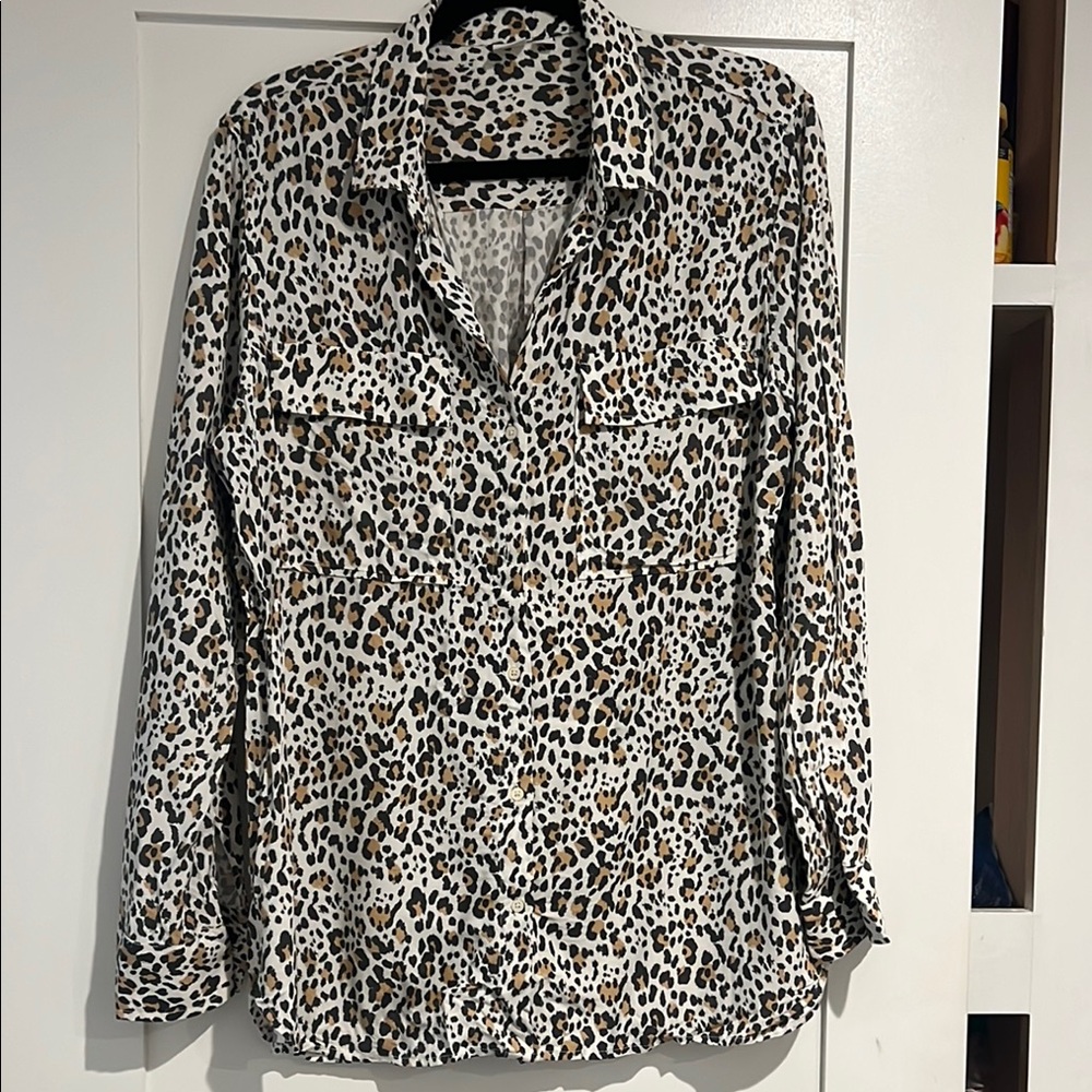 Leopard Print Women's Top